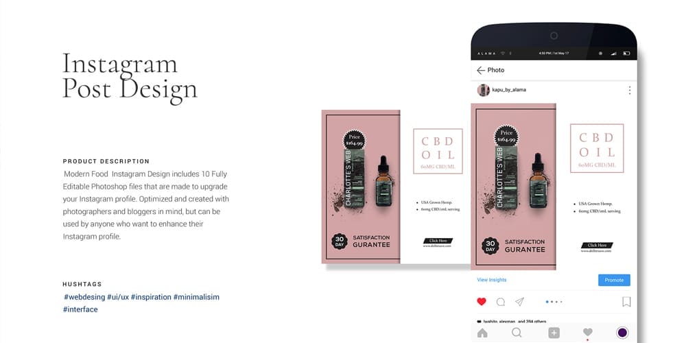 100+ Best Instagram Post Templates to Gain More Followers 231 Instagram Post Design Templates PSD