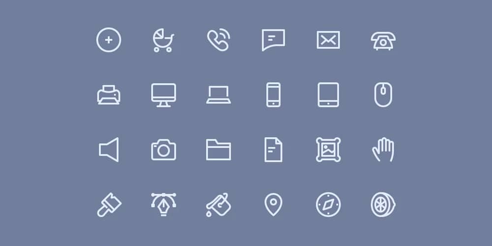 Line Hero Essentials Icons