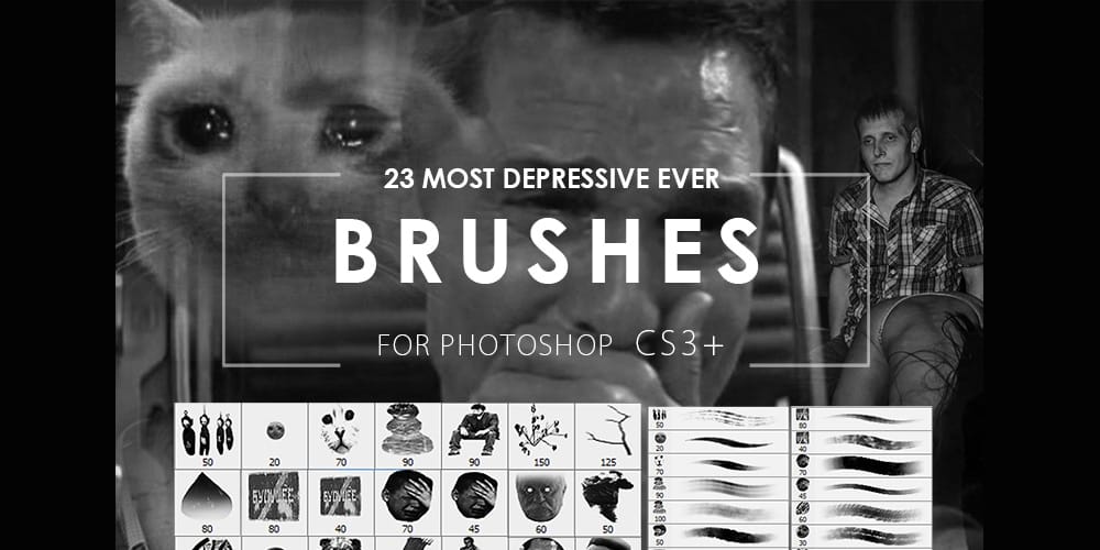 Collection of Best Photoshop Brushes 288 Most Depressive Photoshop Brushes