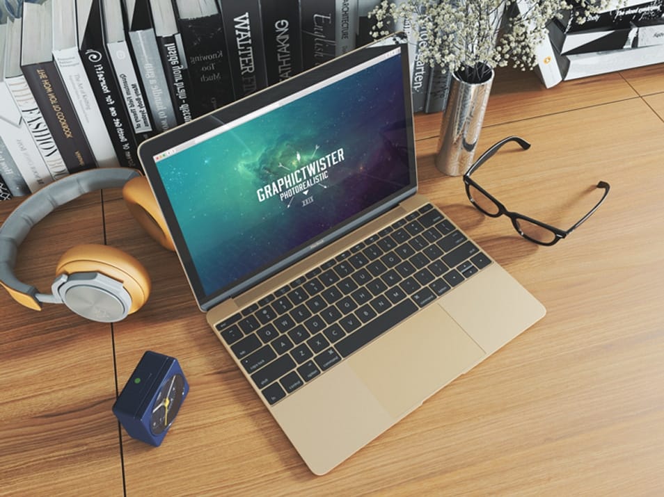 New MacBook Mockup 2 New MacBook Mockup