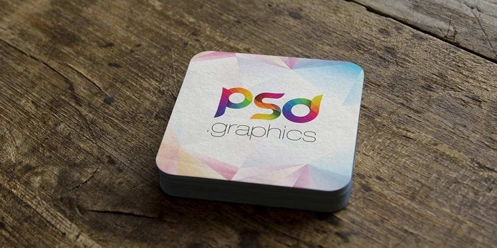 100+ Free Business Card Mockups PSD 260 Square Business Card Mockup