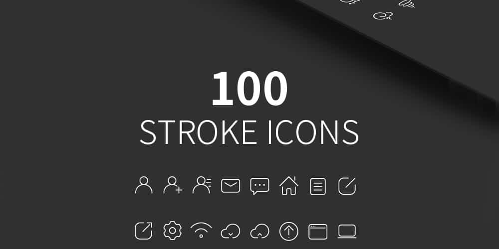 Best Free Icon Sets 2021 51 Stroke Icons PSD