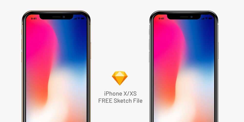 iPhone X XS Realistic Mockup