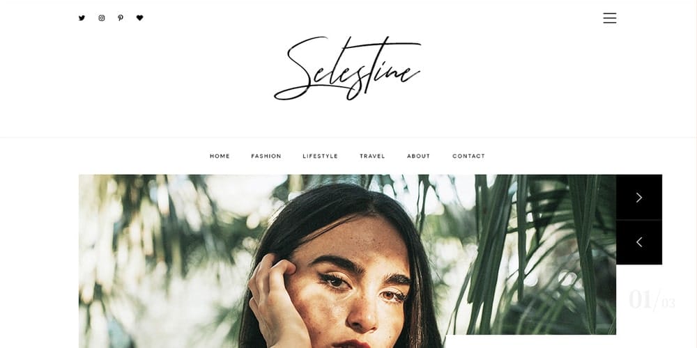 Best Free Web Templates 2023 302 Blog and Magazine Web Template PSD