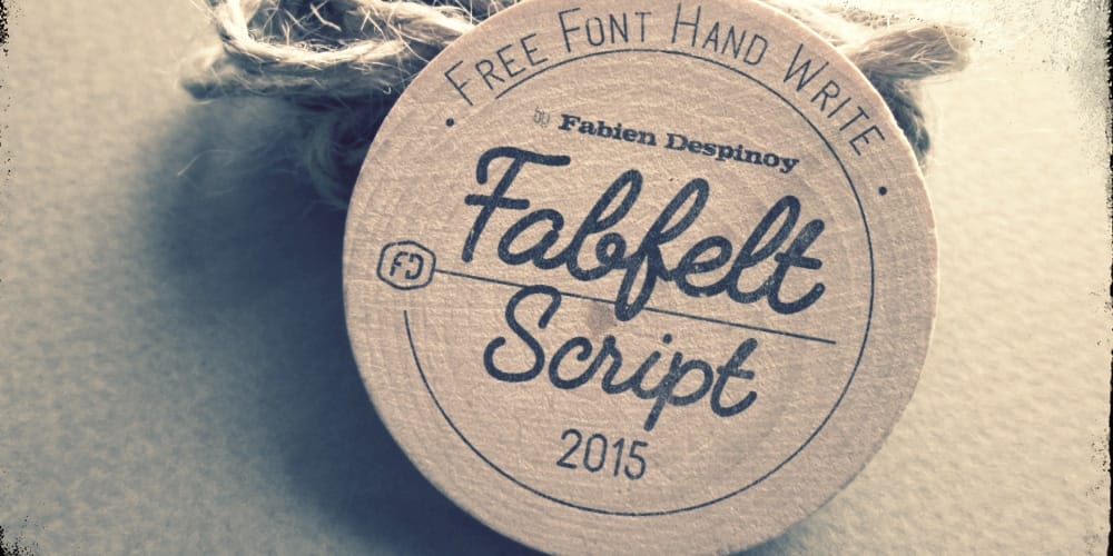 Free Calligraphy Fonts 116 Fabfelt Script