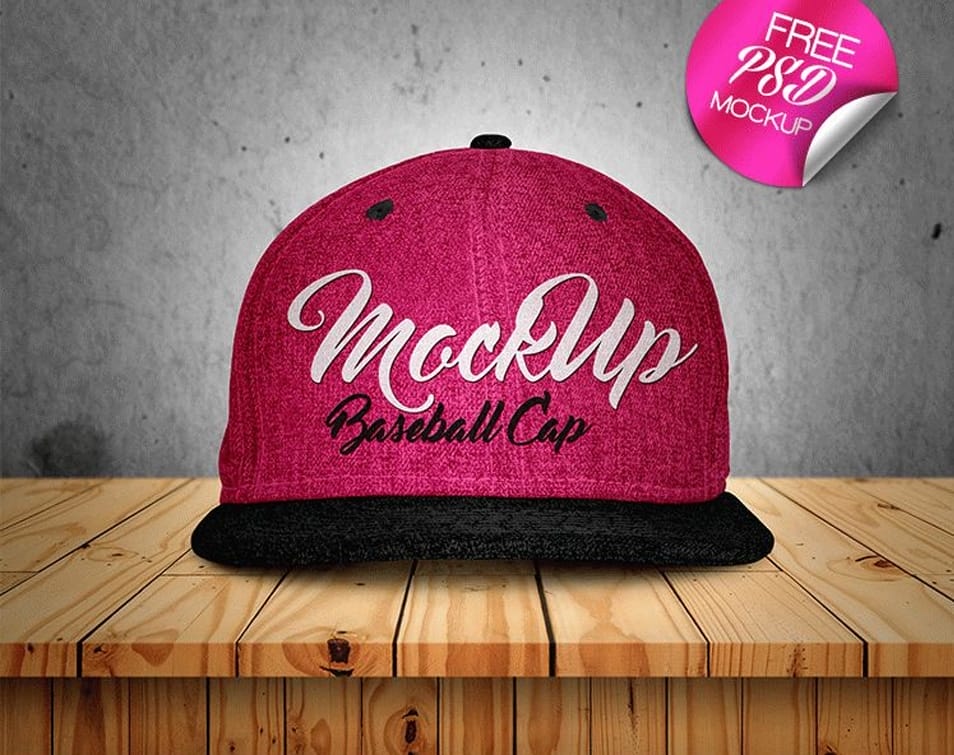 Free Baseball Cap Mock-up in PSD 2 Free Baseball Cap Mock-up in PSD
