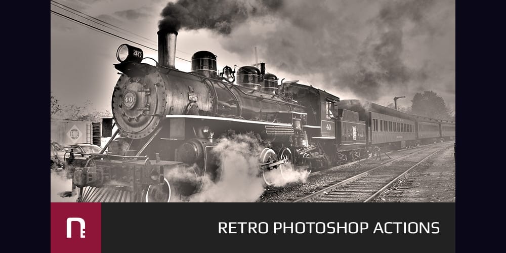 Free Retro Photoshop Actions