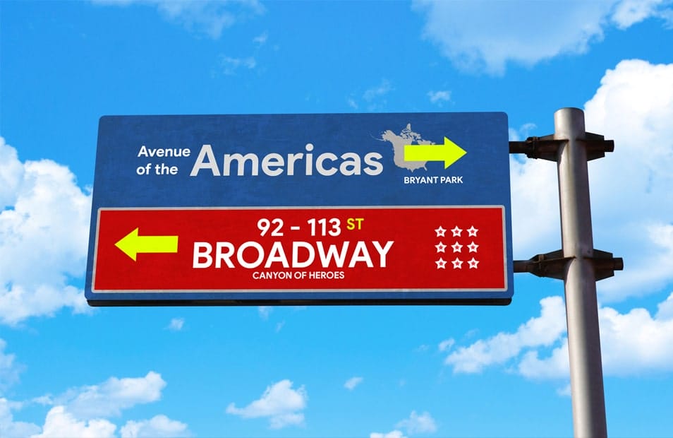 Free Roadside Signpost Mockup PSD 2 Free Roadside Signpost Mockup PSD