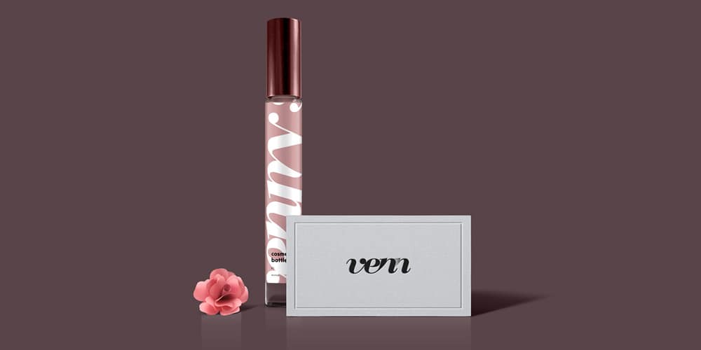 100+ Free Business Card Mockups PSD 596 Perfume and Business Card Mockup