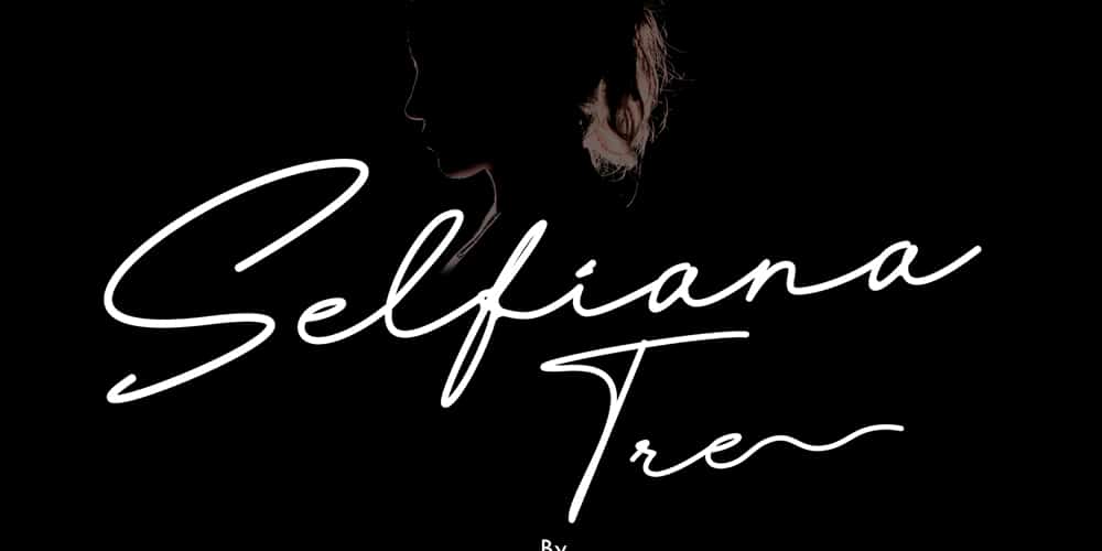250 + Free Modern Script Fonts for Designers 149 Selfiana Script