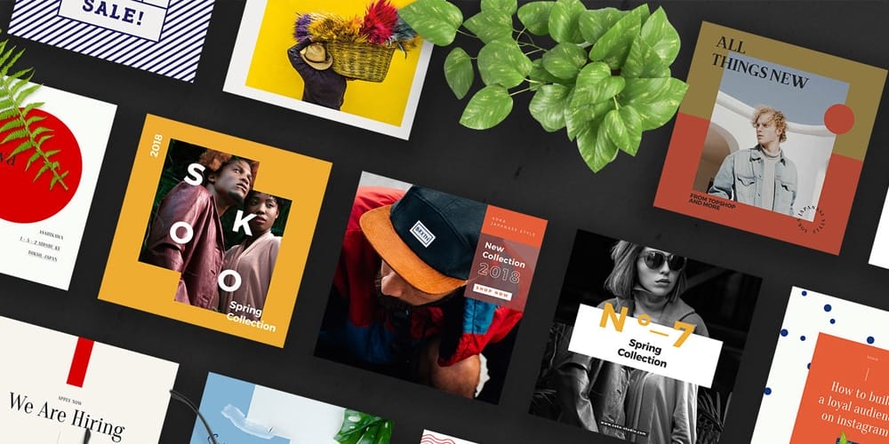 100+ Best Instagram Post Templates to Gain More Followers 238 Soka Social Media Pack PSD