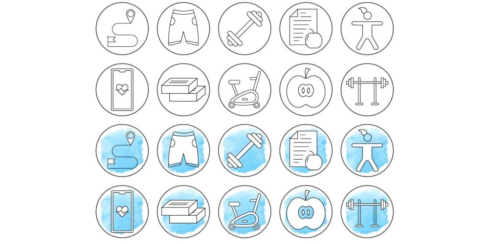 Best Free Icon Sets 2024 444 Sport Instagram Story Highlight Icons