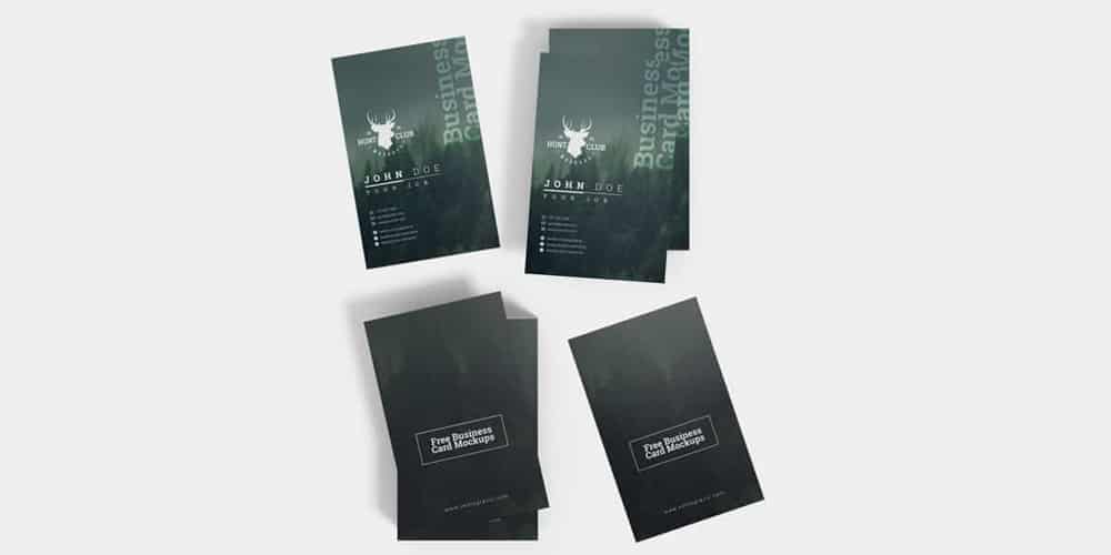 100+ Free Business Card Mockups PSD 1012 Various Business Card Mockups