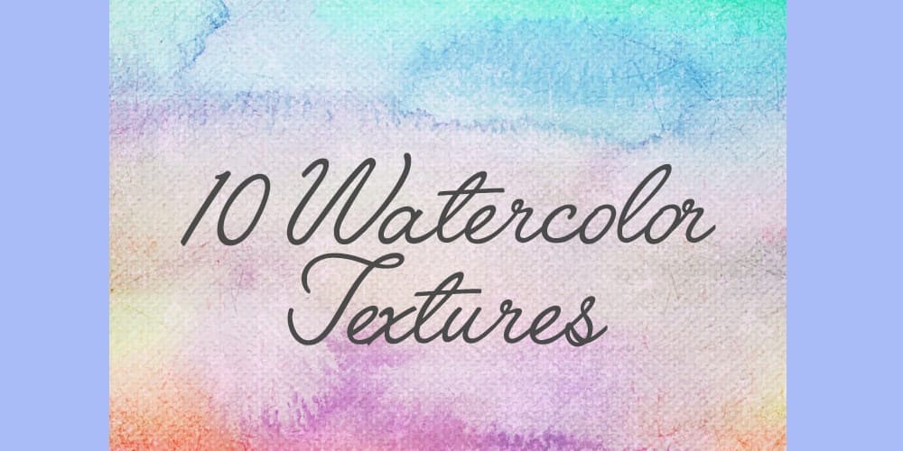Free Watercolor Elements for Designers 46 Watercolor Textures