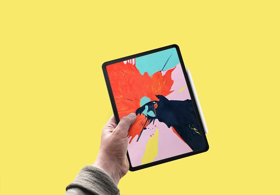 iPad Pro PSD Mockup 2 iPad Pro PSD Mockup