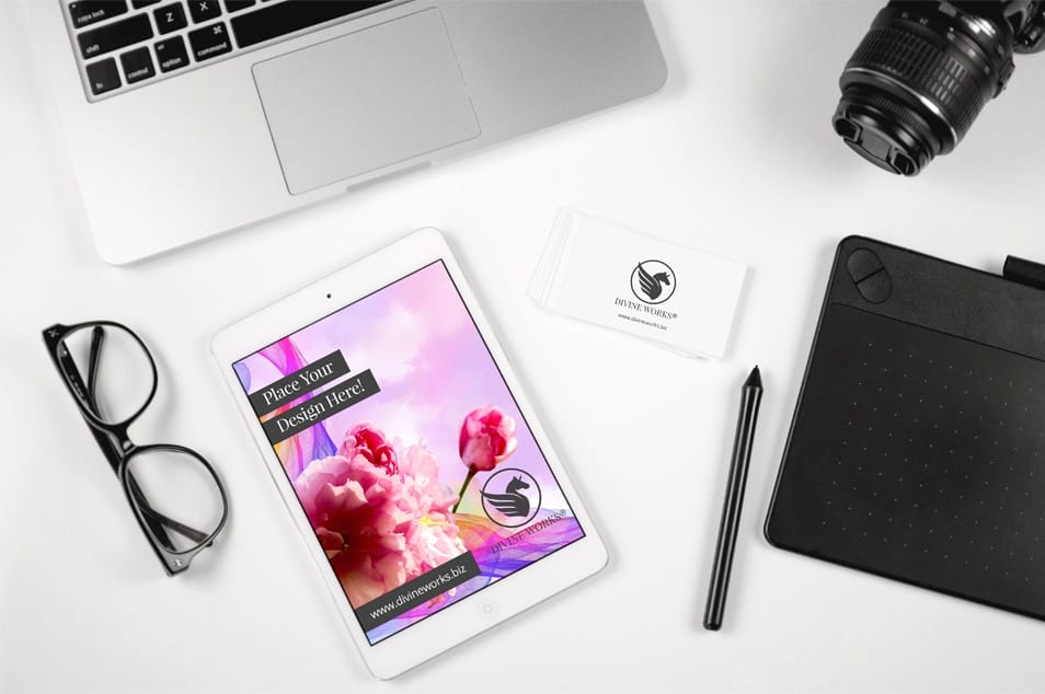 iPad and Card Mockup 2 iPad and Card Mockup