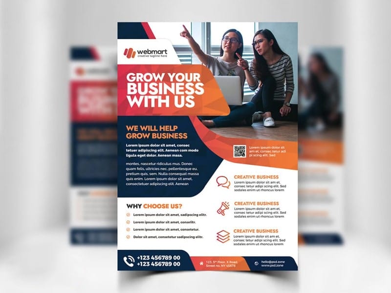 Best Free Flyer Templates 120 A4 Size Corporate Flyer PSD