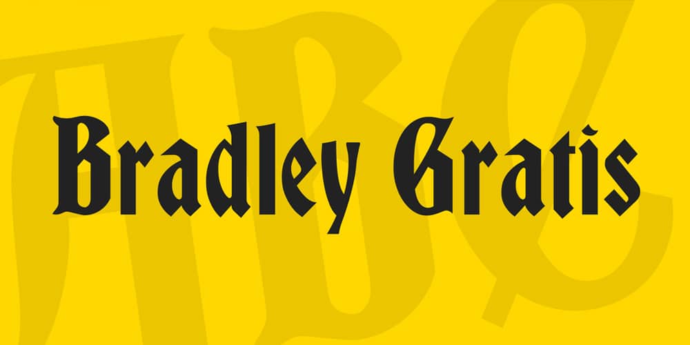 Free Calligraphy Fonts 117 Bradley Gratis Font