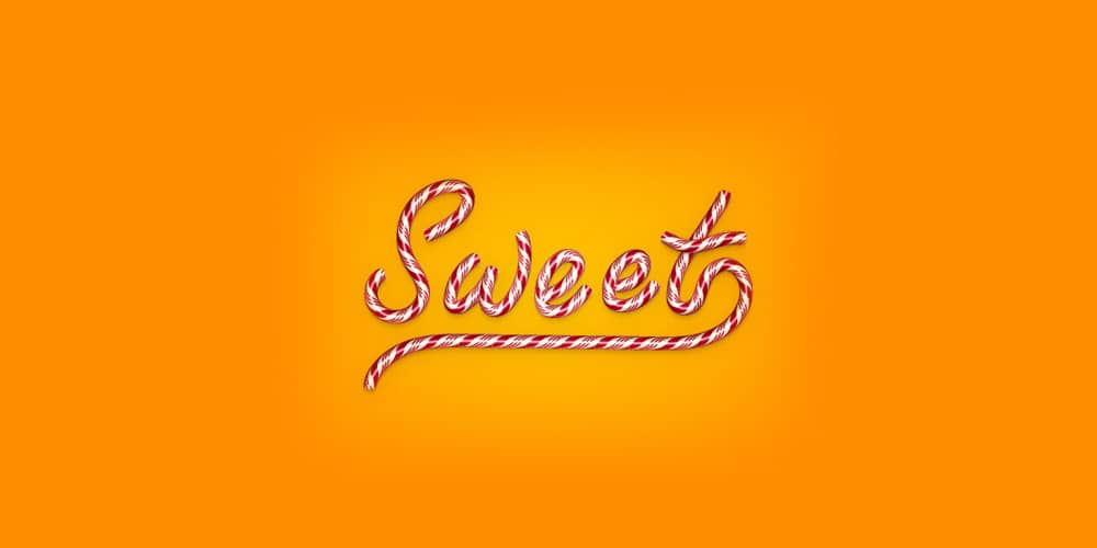 Latest Adobe Illustrator Tutorials 148 Create a Christmas Candy Text Effect in Illustrator