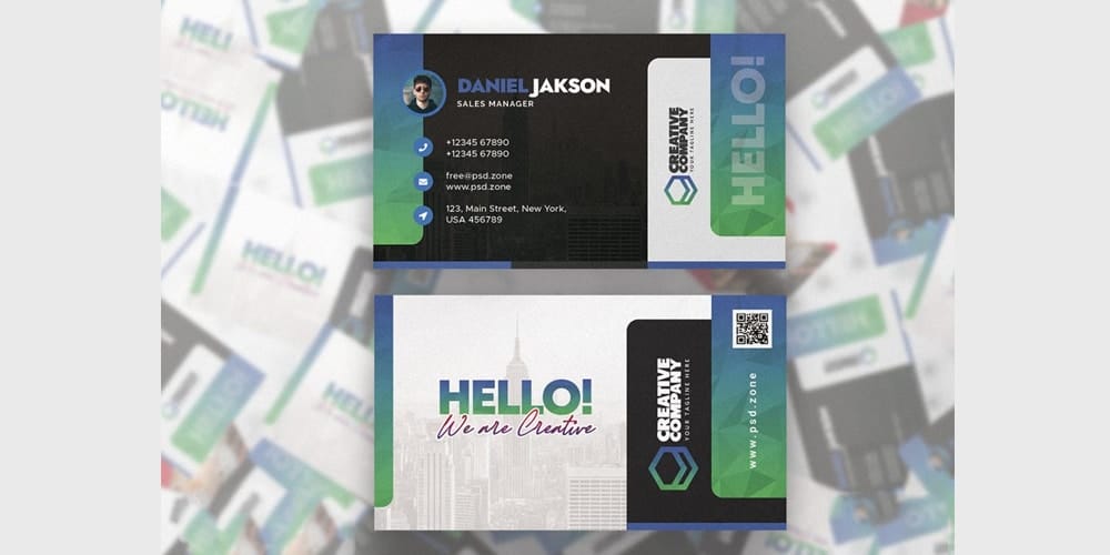 100+ Free Business Cards PSD 212 Designer Business Card Templates