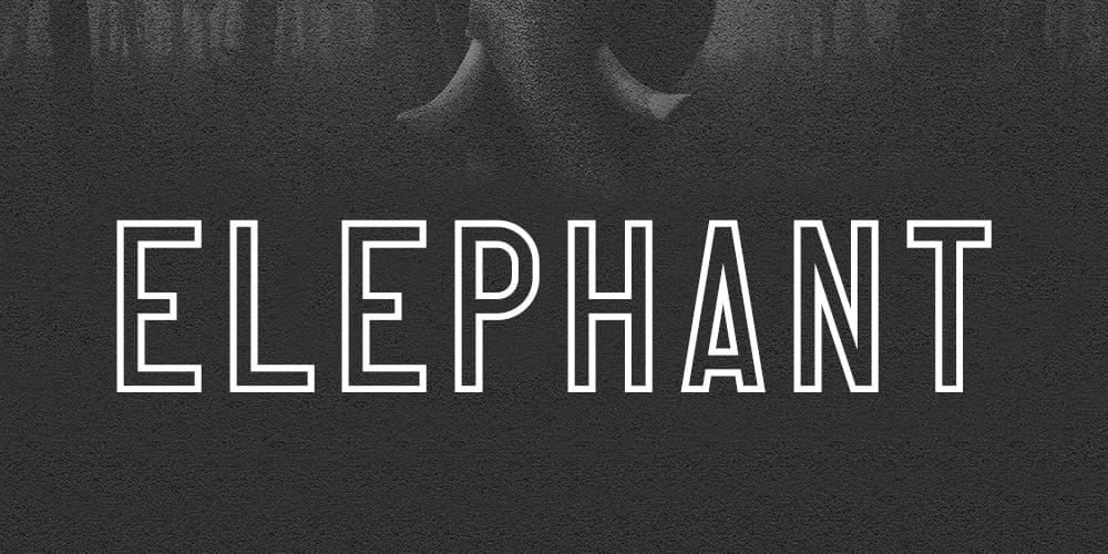 Elephant Font