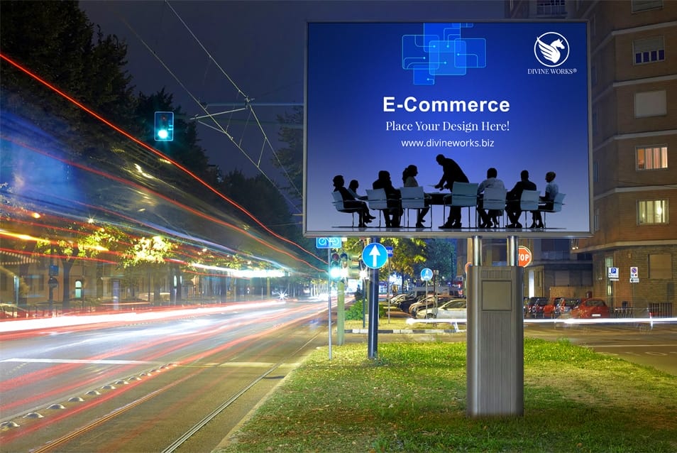 Free Outdoor Advertising Mockup PSD 2 Free Outdoor Advertising Mockup PSD