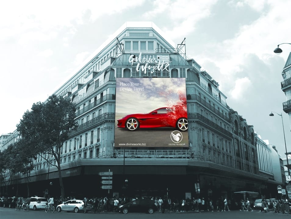 Free Outdoor Building Mockup PSD 2 Free Outdoor Building Mockup PSD