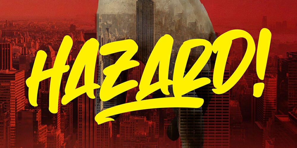 Amazing Free Signature Fonts 75 Hazard Marker Font