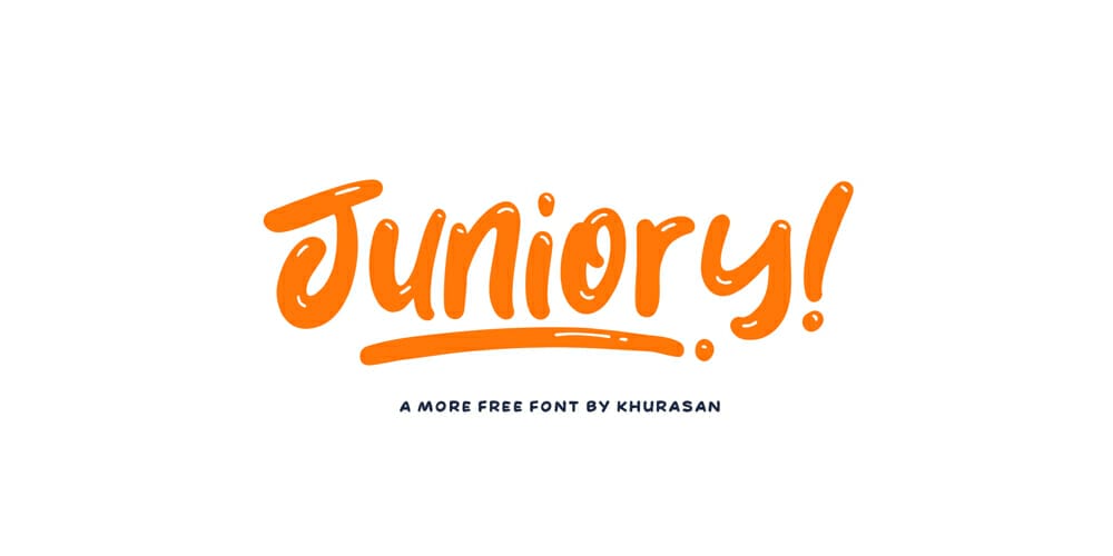 Amazing Free Signature Fonts 95 Juniory Font