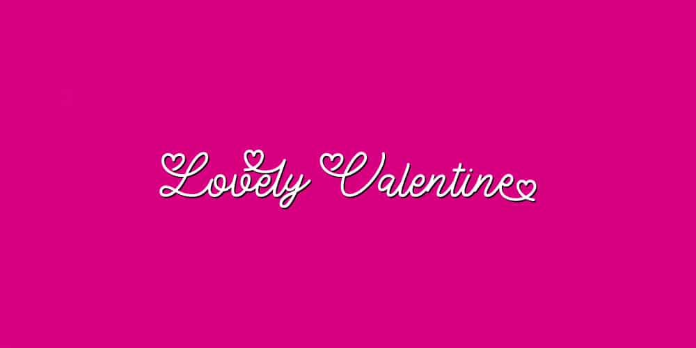Amazing Free Signature Fonts 62 Lovely Valentine