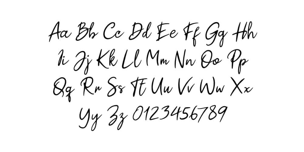 Amazing Free Signature Fonts 73 Paul Signature Font