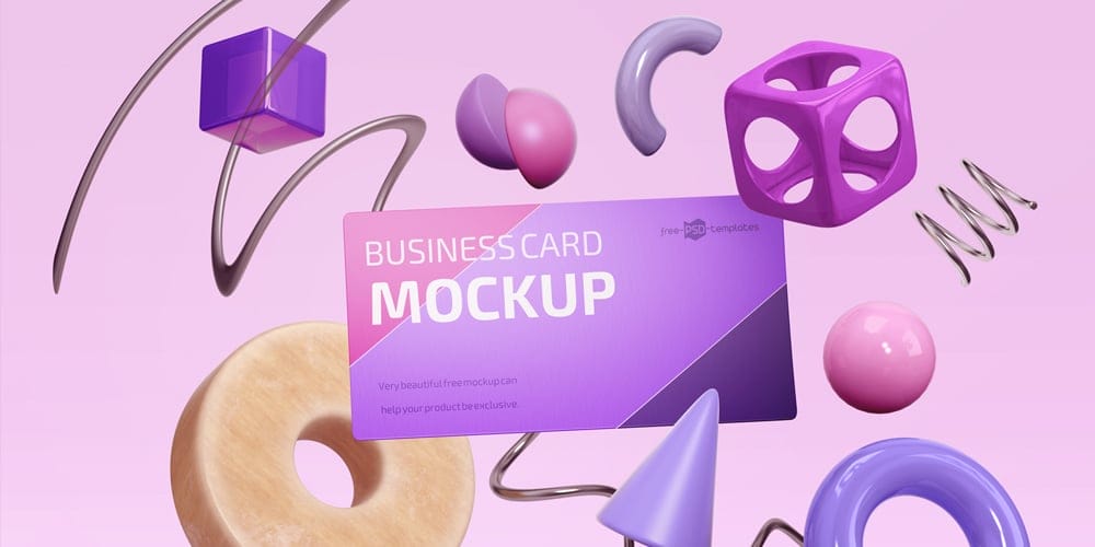 100+ Free Business Card Mockups PSD 223 Photo-realistic Business Card Mockup Design