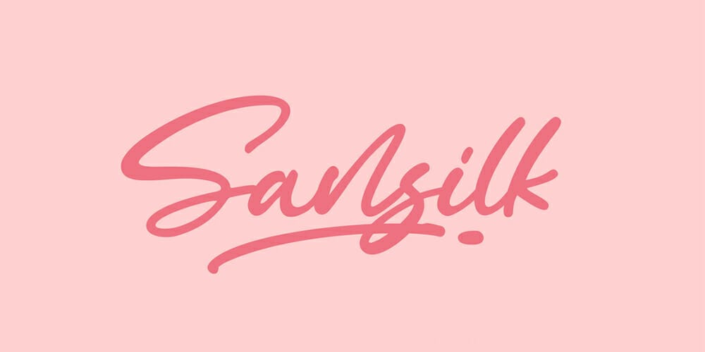 Amazing Free Signature Fonts 99 Sansilk Font