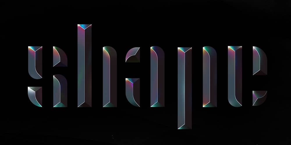 200+ Great Free Fonts for Designers 652 Shape Typeface