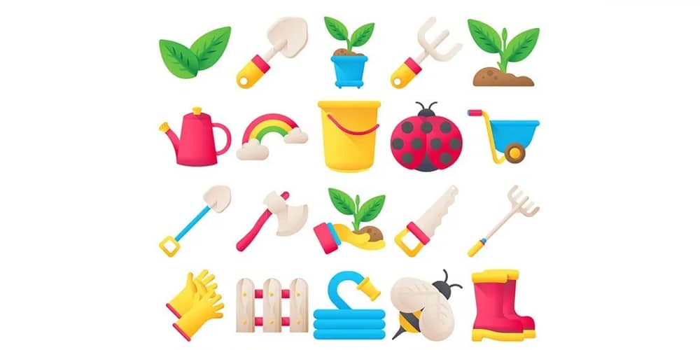 Latest Collection of Free SVG Icons & Illustrations 211 Spring Icons