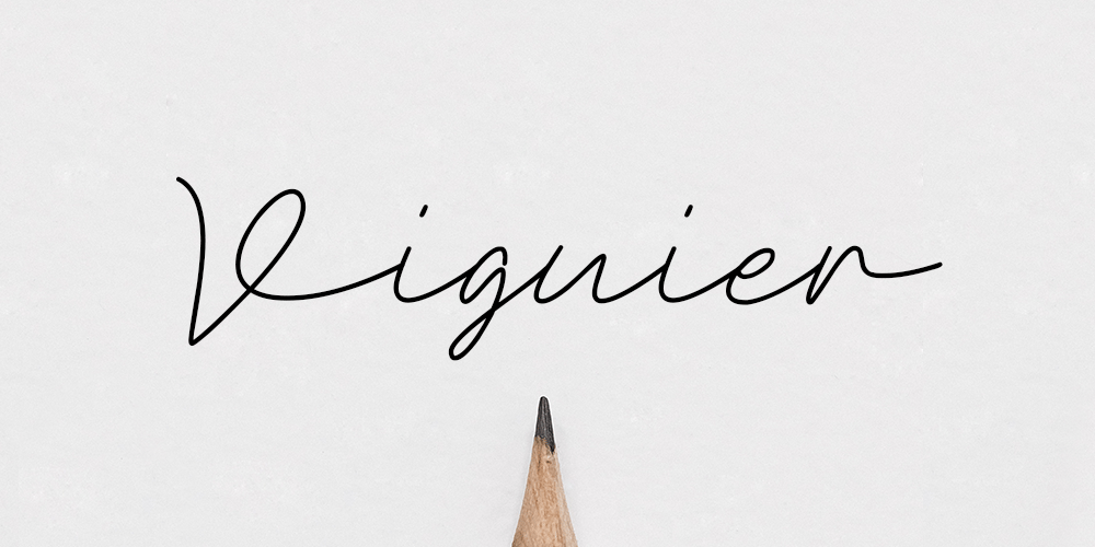 Amazing Free Signature Fonts 81 Viguier Signature