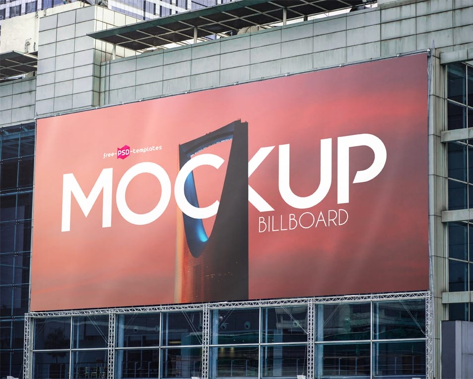 2 Free Billboard Mock-ups in PSD 2 2 Free Billboard Mock-ups in PSD