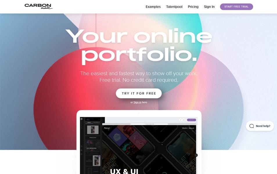 25+ Best Portfolio Website Builders 2021 13 Carbonmade