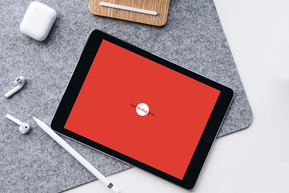 Free Modern iPad Mockup PSD 2 Free Modern iPad Mockup PSD