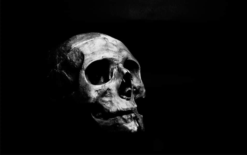 50+ Collection of Excellent Dark Wallpapers 1 Human Skull