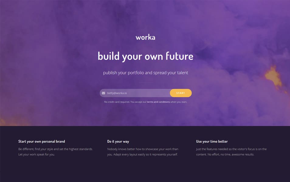 25+ Best Portfolio Website Builders 2021 14 Worka