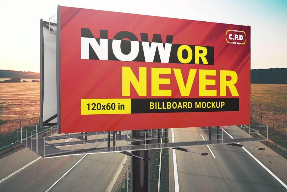 Billboard Mockup PSD 2 Billboard Mockup PSD