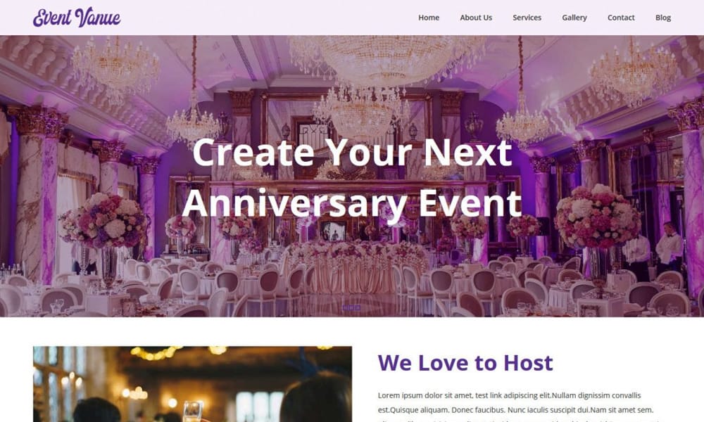 300+ Best Free Responsive Blogger Templates 2025 465 Event