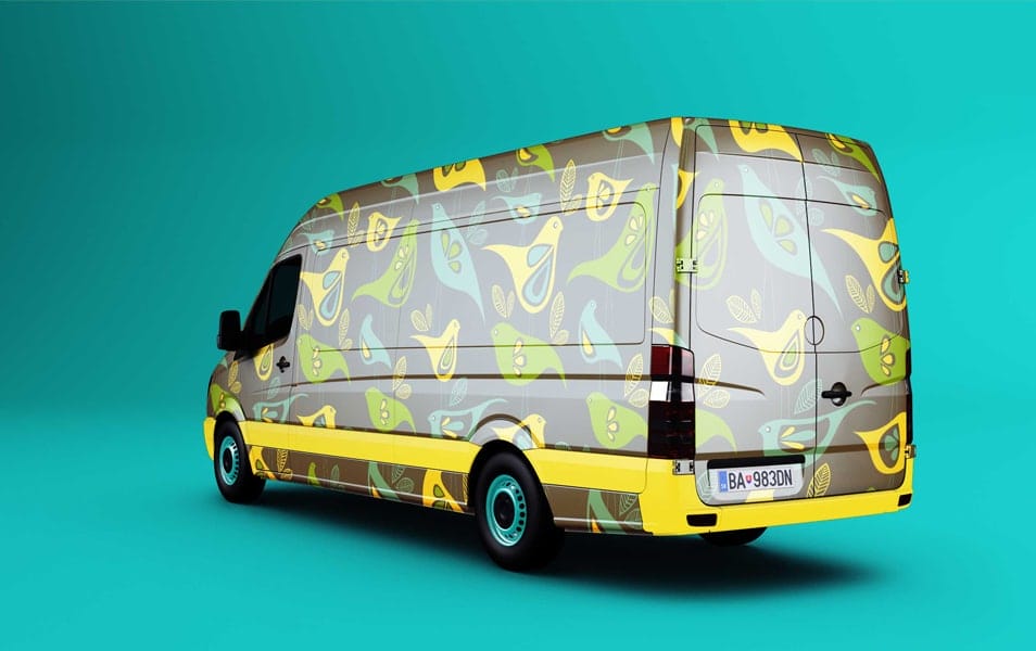 Free Mock-up Van Wrap Designs 2 Free Mock-up Van Wrap Designs