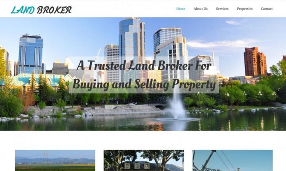 300+ Best Free Responsive Blogger Templates 2025 469 Land Broker