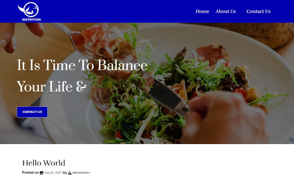 300+ Best Free Responsive Blogger Templates 2025 403 Nutrition