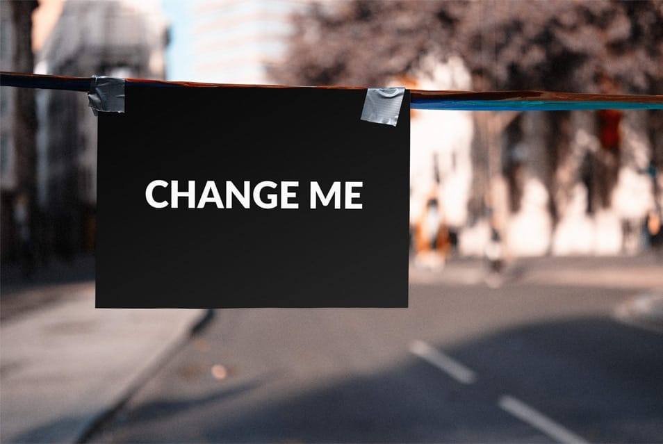 Banner Taped onto Rope PSD Mockup 2 Banner Taped onto Rope PSD Mockup