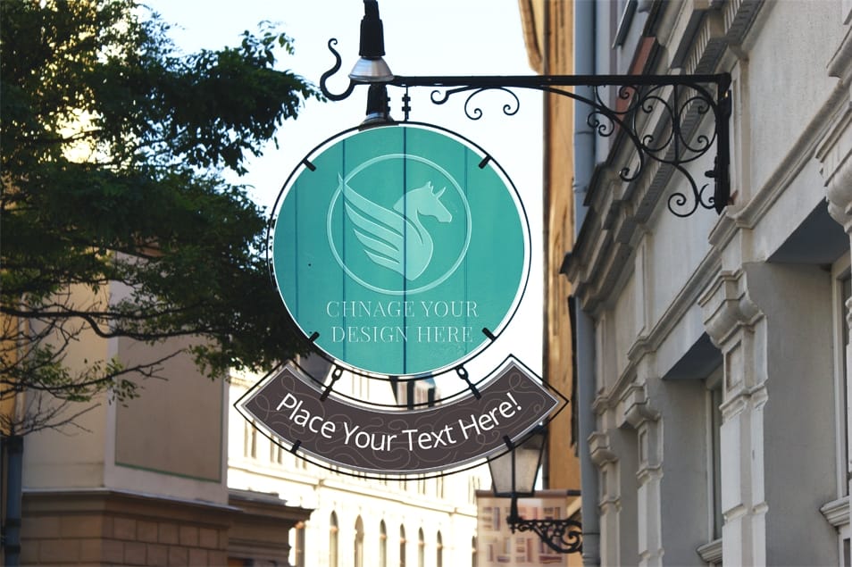 Free Outdoor Signage Mockup 2 Free Outdoor Signage Mockup