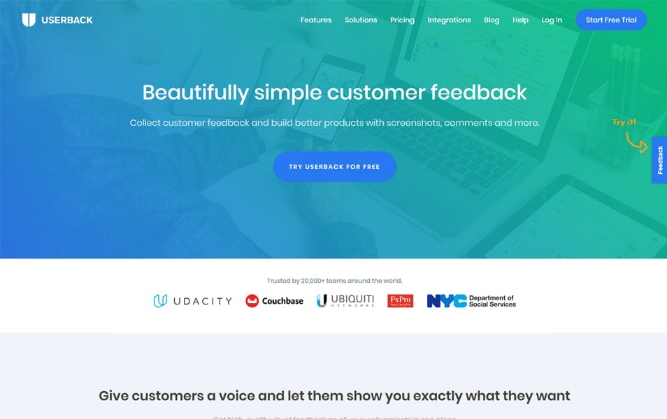 15+ Best Design Feedback Tools 1 Userback - Design Feedback Tool
