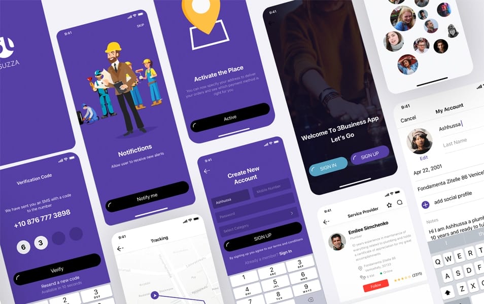 Huge Collection of Free and Premium UI Design Kits 3 Suzza UIKIT